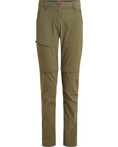 Craghoppers Women's Pro Convertible Trousers - Wild Olive