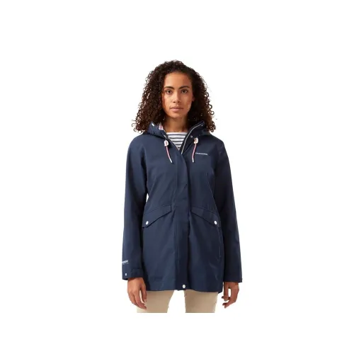 Craghoppers Womens Salia Waterproof Jacket: Blue Navy: 8