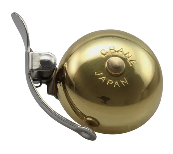 Crane Bell Mini Suzu Brass Bicycle Bell with Steel Band