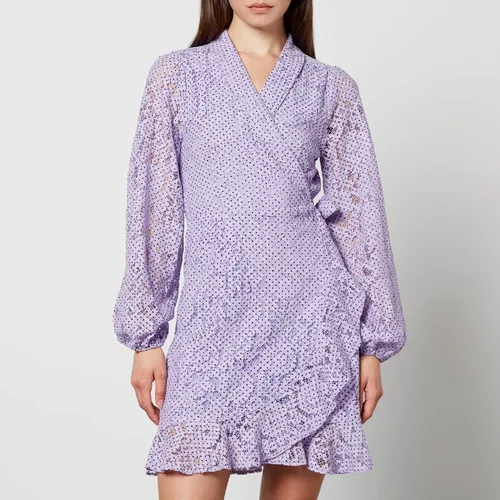 Cras Lindacras Cotton-Blend Guipure Lace Dress - EU 34/
