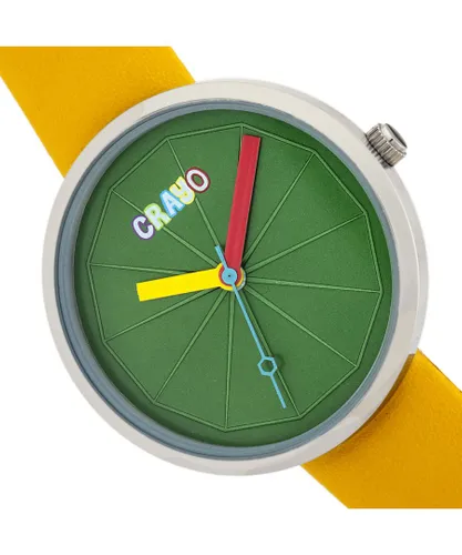 Crayo Metric Unisex Watch - Yellow Stainless Steel - One Size