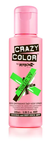 Crazy Color GO TOXIC UV semi permanent hair color cream