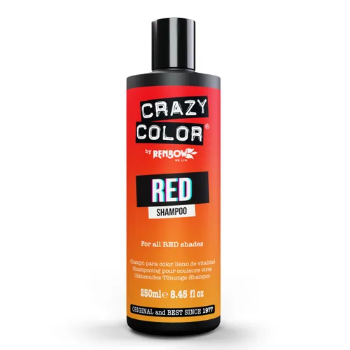 Crazy Color Vibrant Color Shampoo - Red for Unisex 8.45 oz