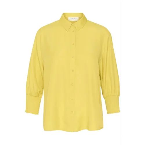 Cream , Shirts ,Yellow female, Sizes: