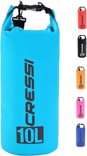 Cressi Dry Bag Waterproof Sports Bag - Light Blue