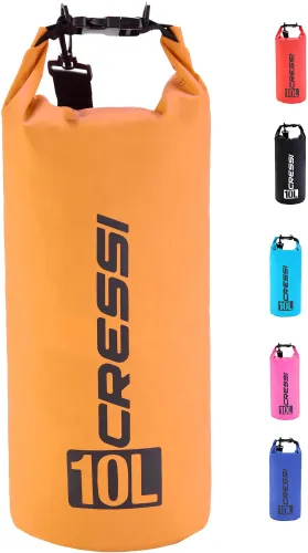 Cressi Dry Bag Waterproof Sports Bag - Orange