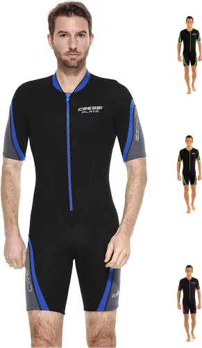 Cressi Men's Playa Wetsuit Shorty for Snorkeling Diving