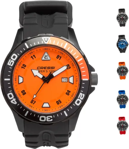 Cressi Professional Dive Watch with Mineral Glass XKS7647585