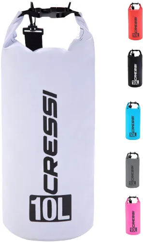 Cressi Unisex Adult Premium Waterproof Bags - White