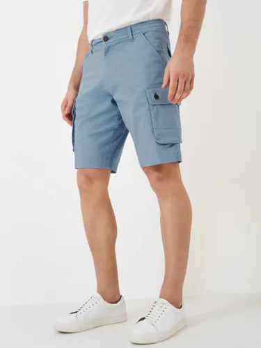 Crew Clothing Cargo Shorts - Light Blue - Male