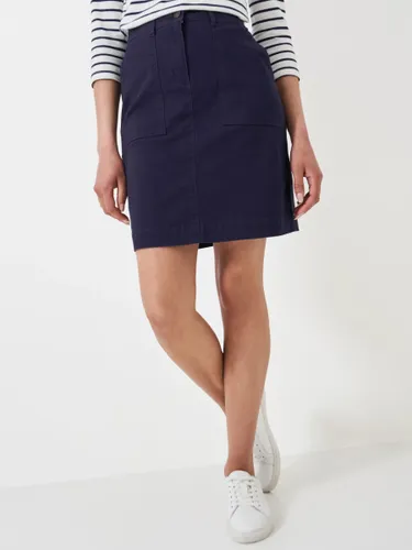 Crew Clothing Chino Mini Skirt - Navy Blue - Female