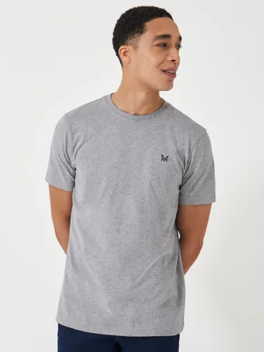 Crew Clothing Classic Cotton T-Shirt - Graphite Grey - Male
