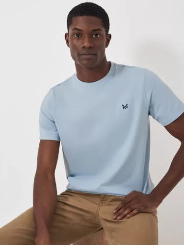 Crew Clothing Classic Cotton T-Shirt - Light Blue - Male
