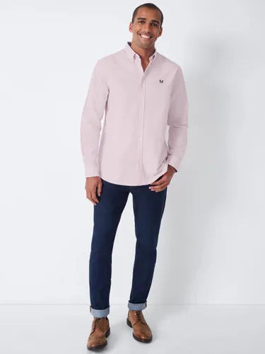 Crew Clothing Classic Fit Oxford Shirt - Pink - Male
