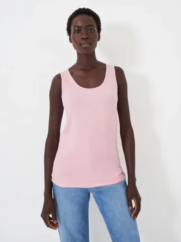 Crew Clothing Classic Round Neck Vest Top - Light Pink - Female