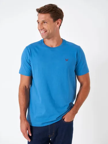 Crew Clothing Crew Neck T-Shirt - Bright Blue - Male