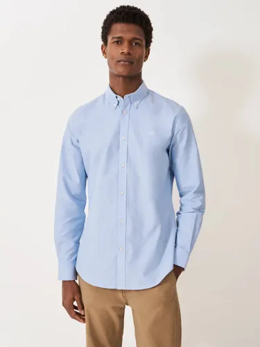 Crew Clothing Slim Fit Oxford Shirt - Light Blue - Male