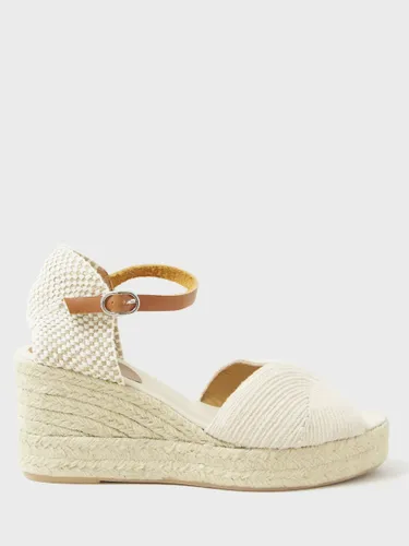 Crew Clothing Willow Espadrille Sandals - Natural - Female