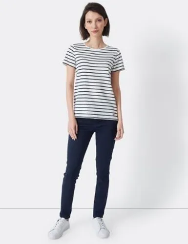 Crew Clothing Womens Skinny Jeans with Tencel™ - 16 - Dark Blue, Dark Blue