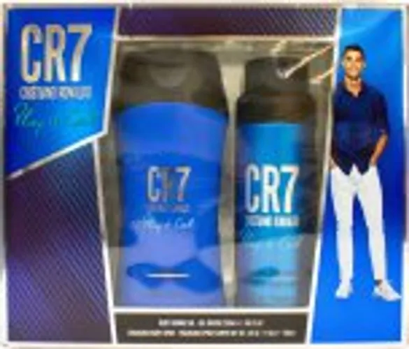 Cristiano Ronaldo CR7 Play It Cool Gift Set 200ml Shower Gel + 150ml Body Spray