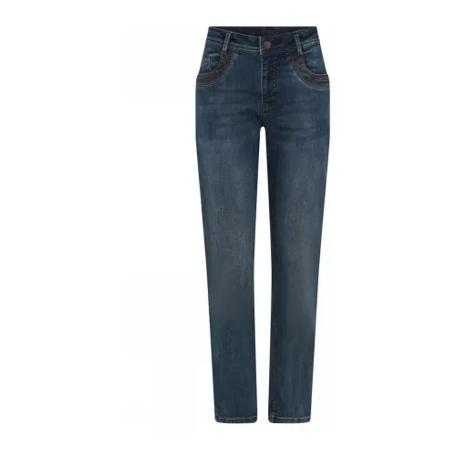 C.Ro , Straight Jeans ,Blue female, Sizes: