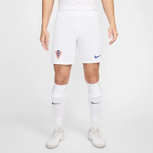 Croatia 2024/25 Stadium Home/Away Men's Nike Dri-FIT Football Replica Shorts - White - Polyester