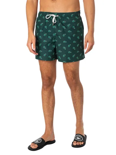 Croc Pattern Swim Shorts