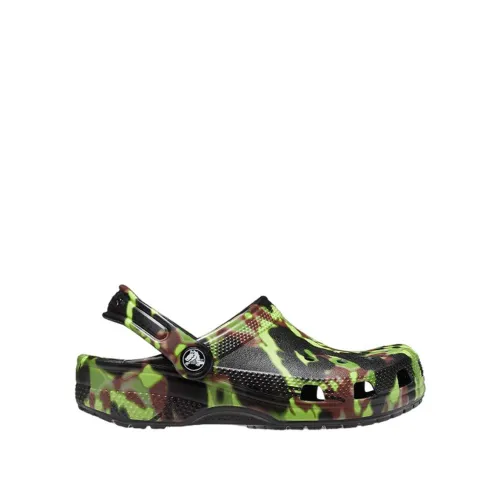 Crocs , 208304 Sandals ,Black male, Sizes: