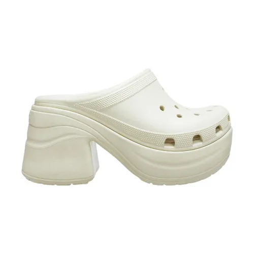 Crocs , 208547 Sandals With Wedges ,Beige female, Sizes: