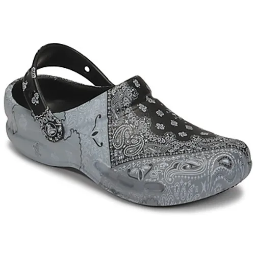 Crocs  BISTRO GRAPHIC CLOG  men's Clogs (Shoes) in Grey