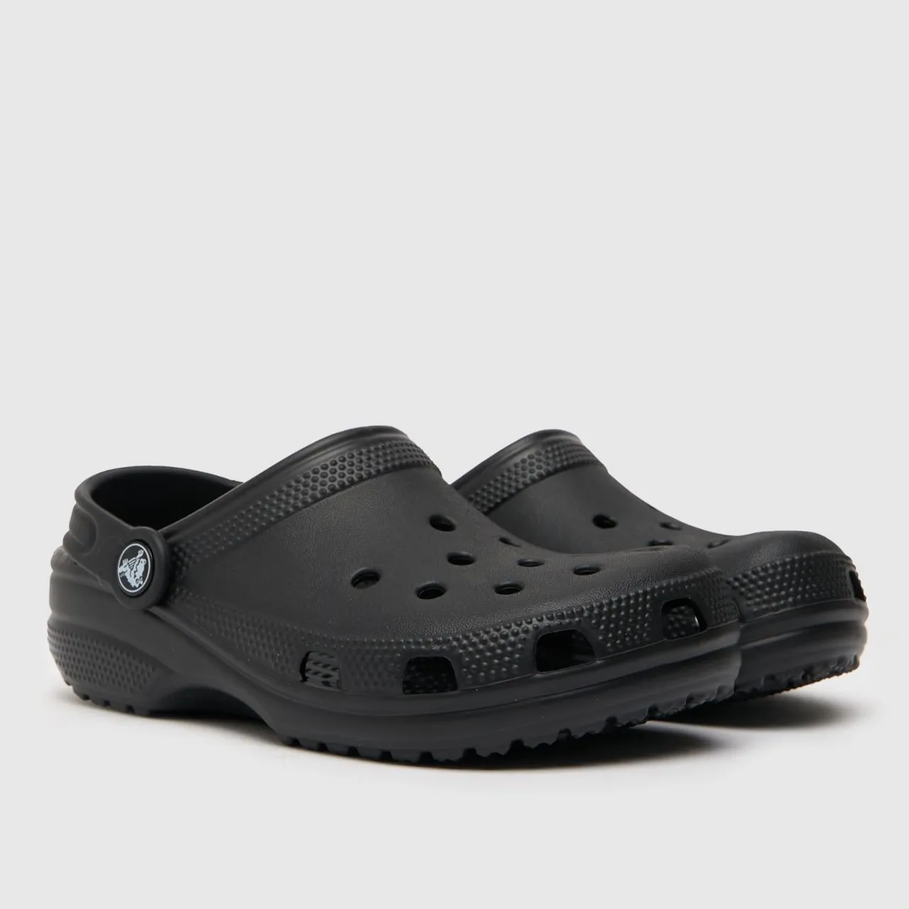 Crocs Black Classic Clog Junior Sandals
