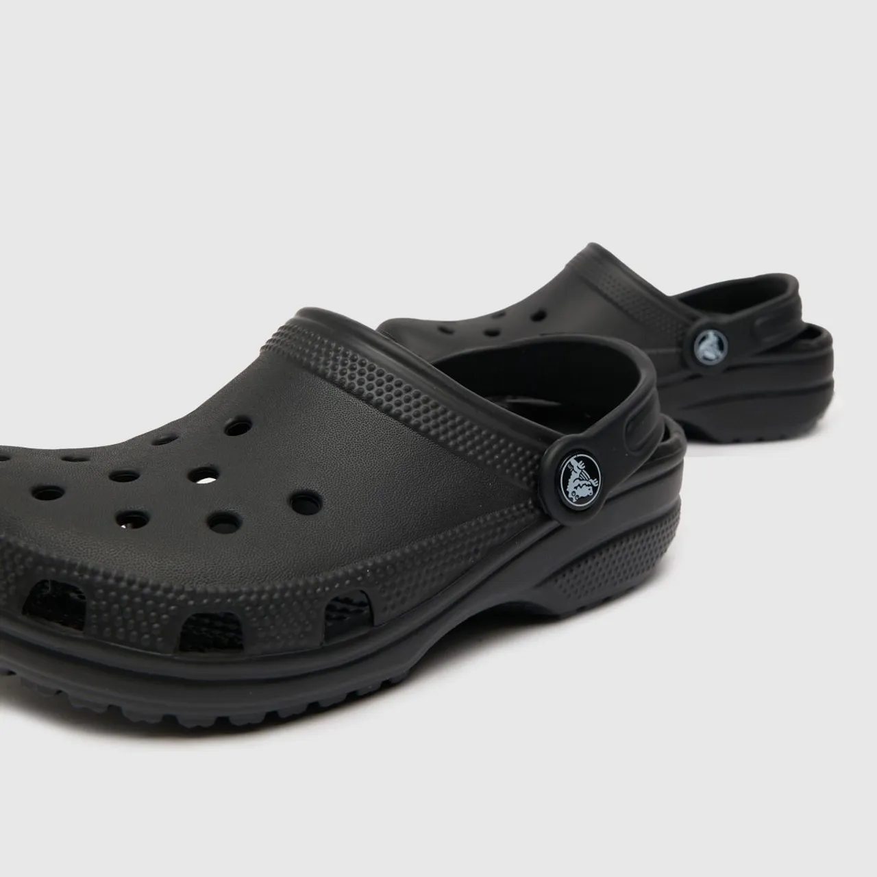 Crocs Black Classic Clog Junior Sandals