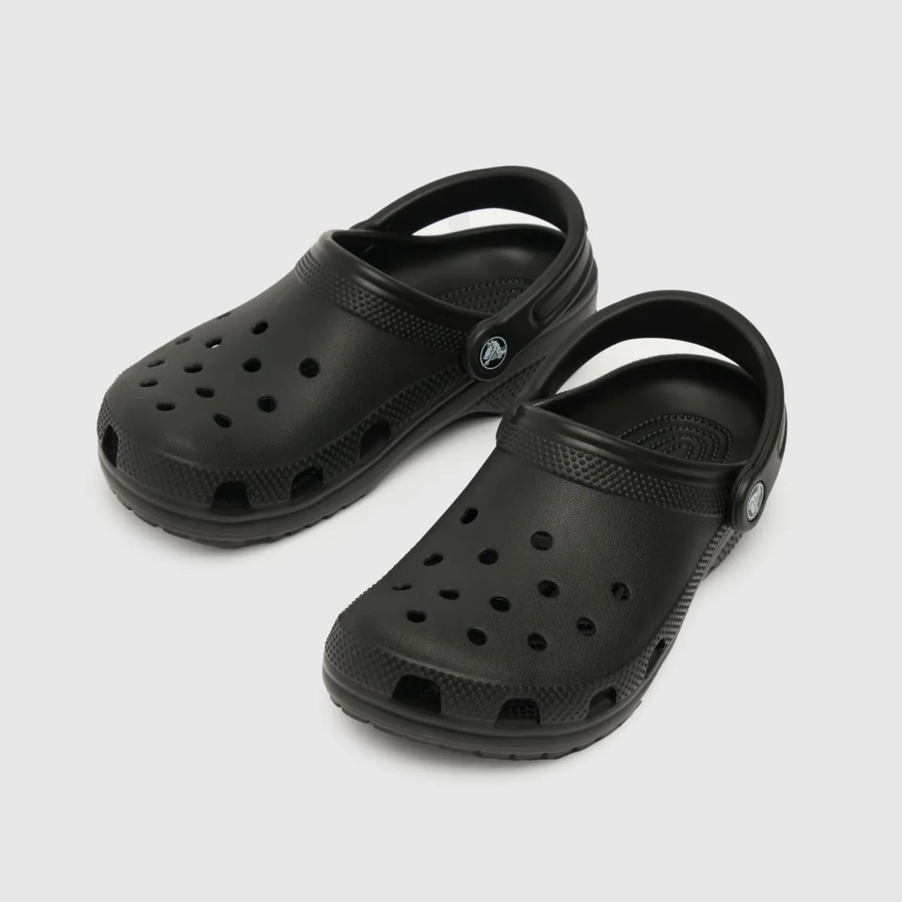 Crocs Black Classic Clog Youth Sandals