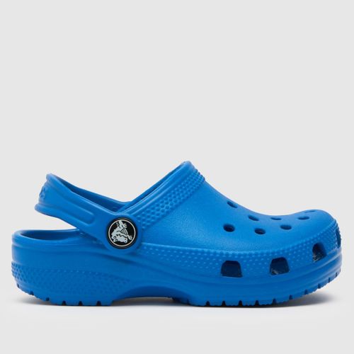 Crocs Blue Classic Clog Boys Toddler Sandals, Size: 6
