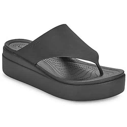 Crocs  Brooklyn Flip  women's Flip flops / Sandals (Shoes) in Black