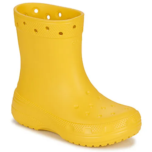 Crocs  Classic Boot K  boys's Children's Wellington Boots in Yellow