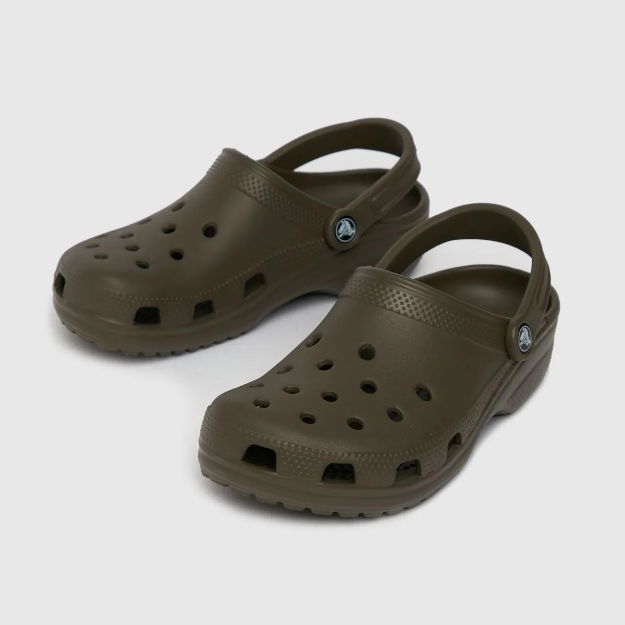 Crocs Classic Clog Sandals In Brown