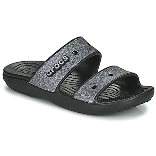 Crocs  CLASSIC CROC GLITTER II SANDAL  women's Mules / Casual Shoes in Black
