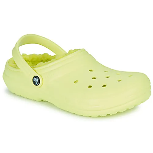 Crocs  Classic Lined Clog K  boys's Children's Clogs (Shoes) in Yellow