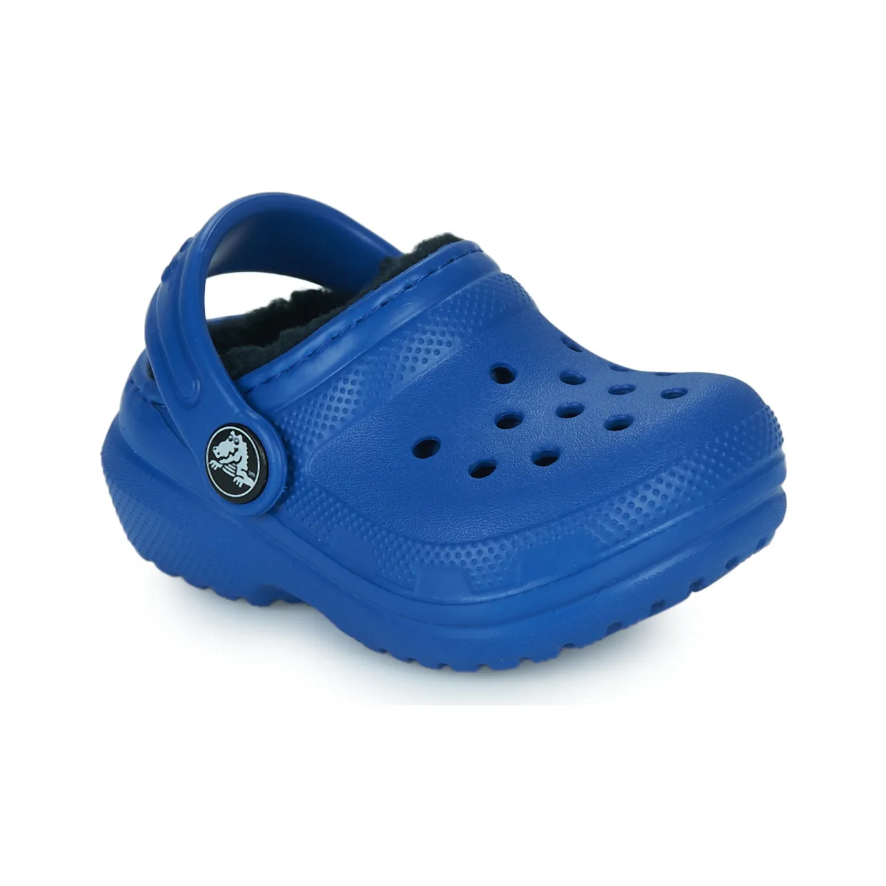 Crocs  Classic Lined Clog T  boys's Children's Clogs (Shoes) in Blue