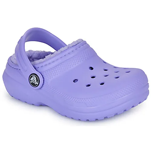 Crocs  Classic Lined Clog T  girls's Children's Clogs (Shoes) in Purple