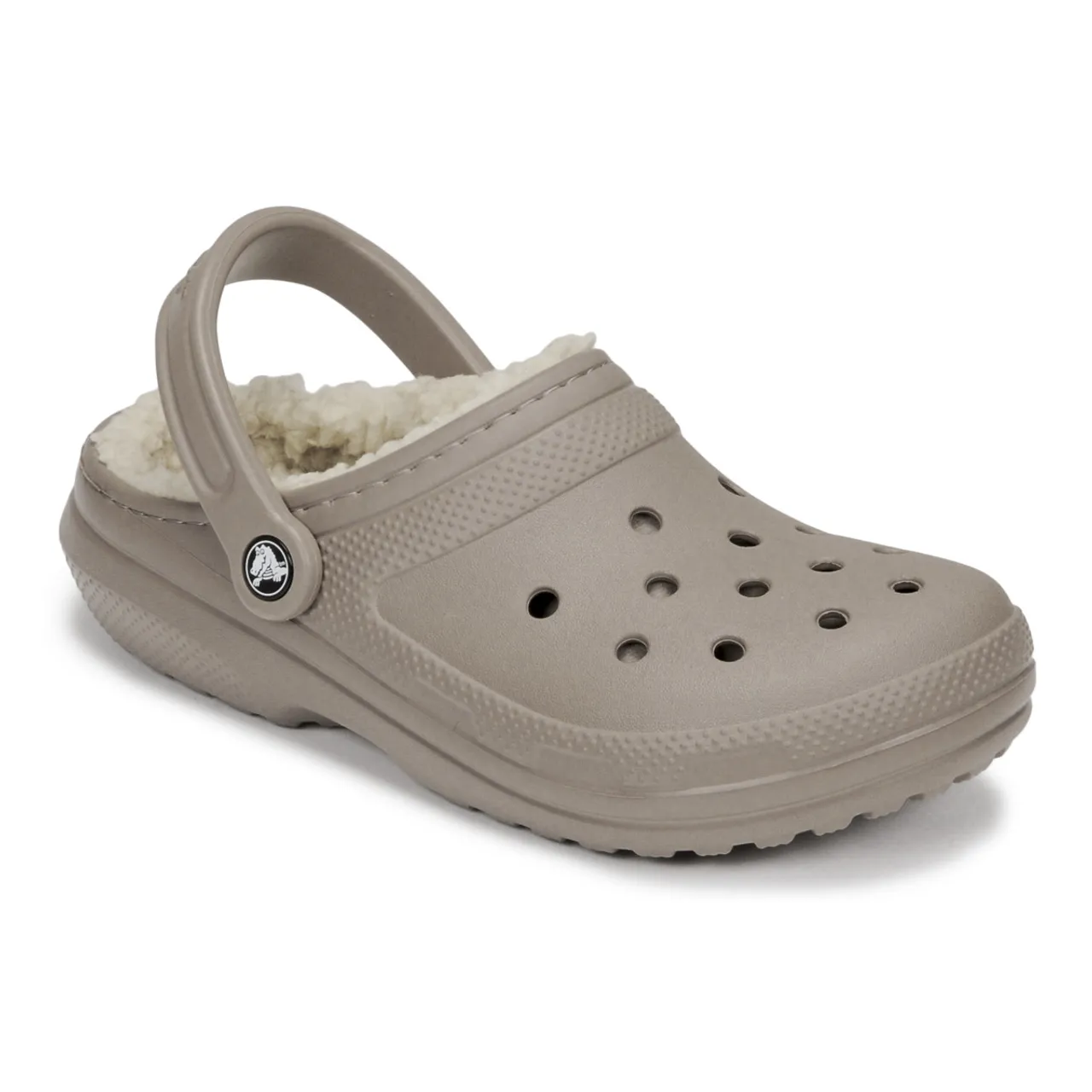 Crocs  CLASSIC LINED CLOG  women's Clogs (Shoes) in Beige