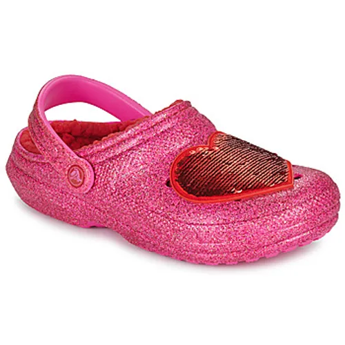 Crocs  CLASSIC LINED VALENTINES DAY CLOG  women's Clogs (Shoes) in Pink