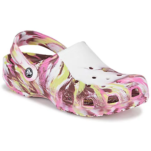 Crocs  CLASSIC MARBLED CLOG  men's Clogs (Shoes) in Multicolour