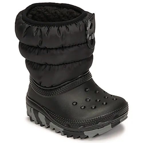Crocs  Classic Neo Puff Boot T  boys's Children's Snow boots in Black