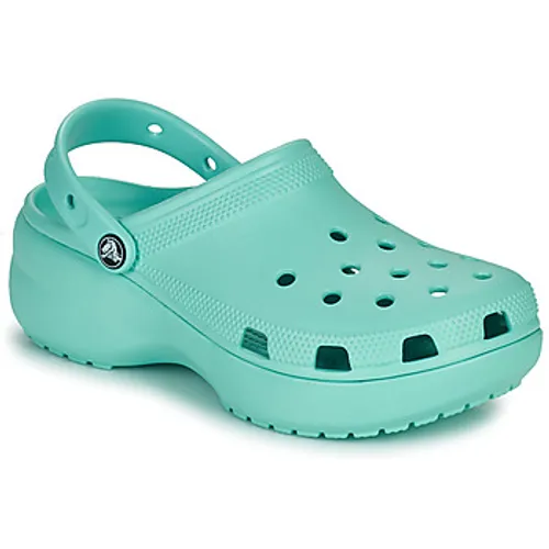 Crocs  CLASSIC PLATFORM CLOG W  women's Clogs (Shoes) in Blue