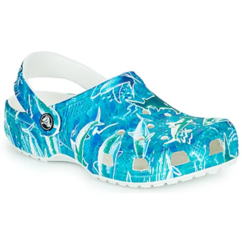 Crocs  Classic Pool Party Clog K  boys's Children's Clogs (Shoes) in Blue