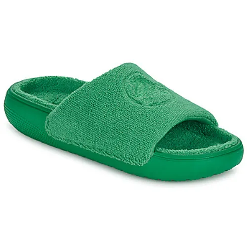 Crocs  Classic Towel Slide  women's Sliders in Green