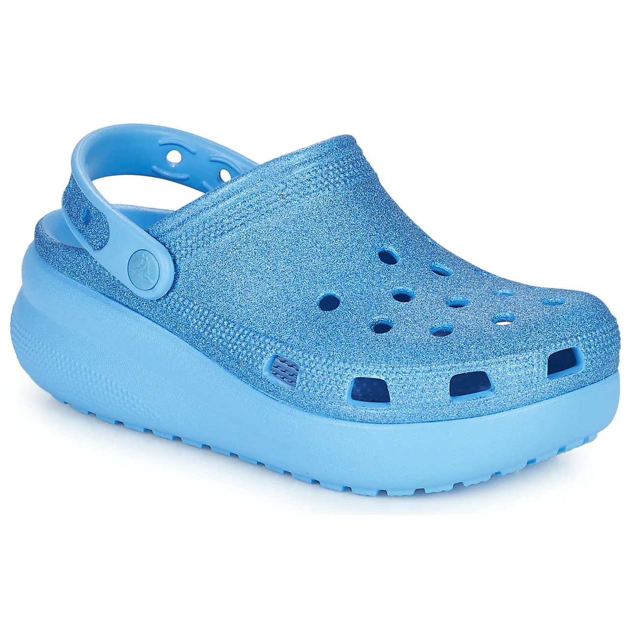 Crocs  Cls Crocs Glitter Cutie CgK  girls's Children's Clogs (Shoes) in Blue