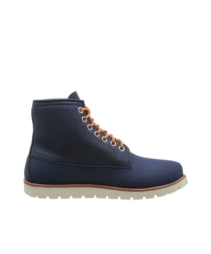 Crocs Cobbler 2.0 Mens Navy Boots - Blue Leather
